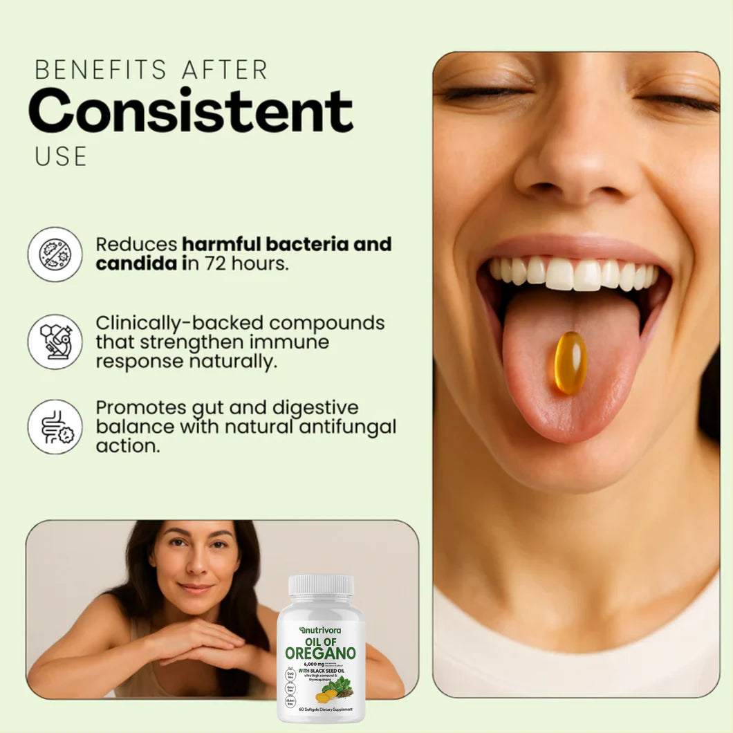 Oil of Oregano with Black Seed Oil