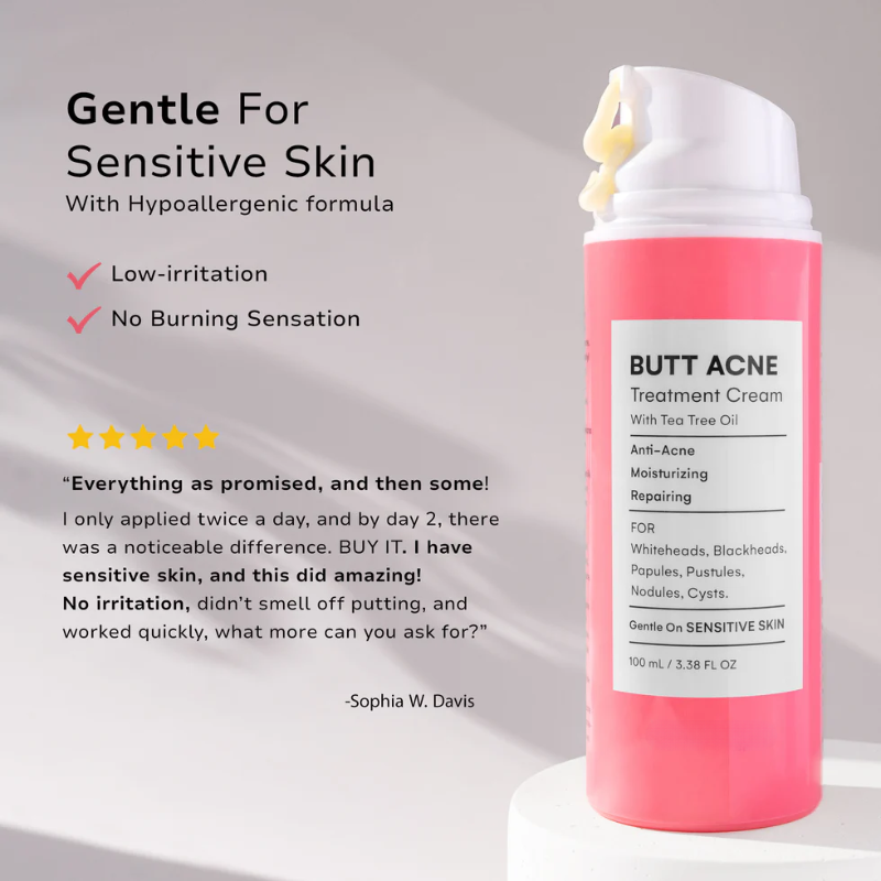 Butt Acne Botanical Cream