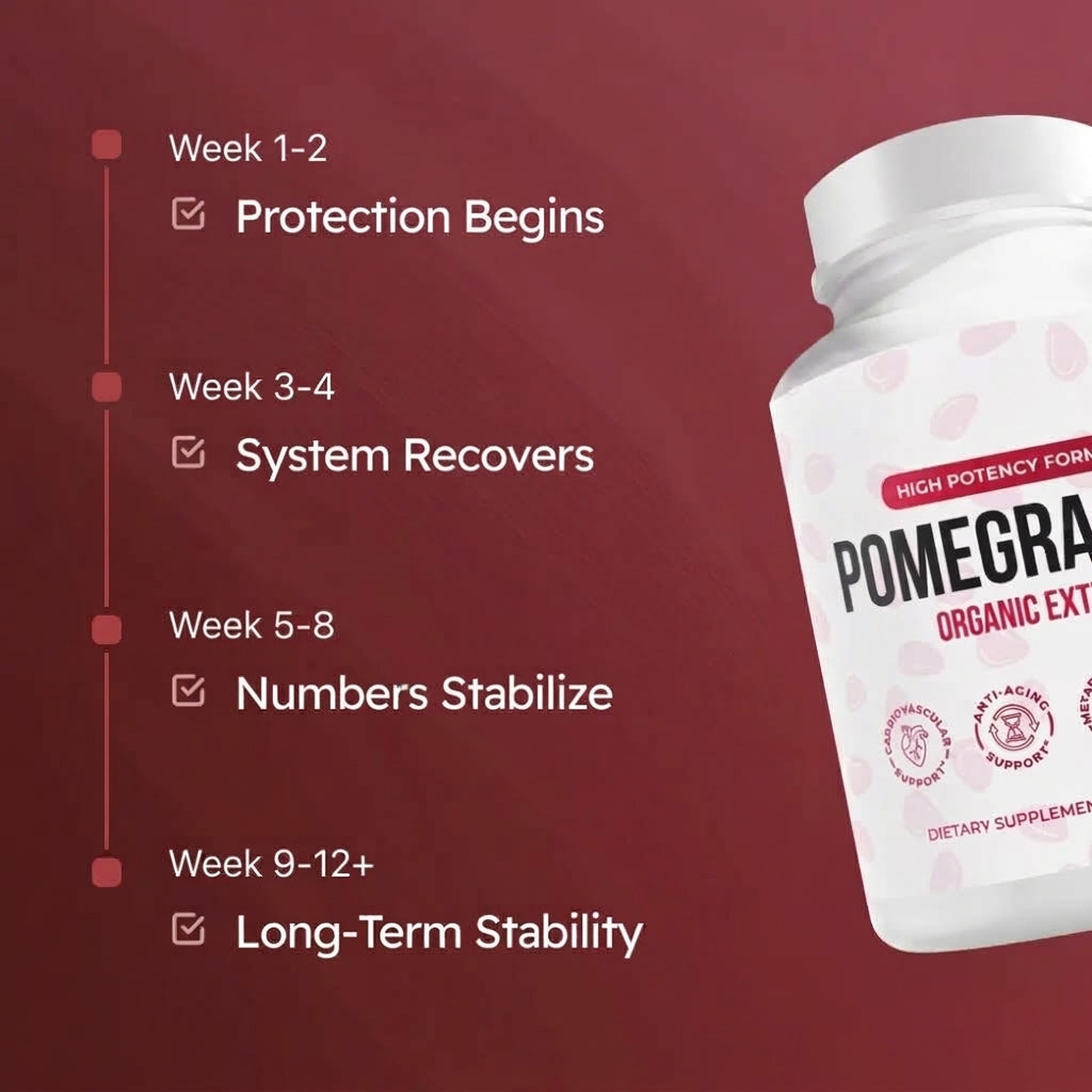 Organic Pomegranate Extract Capsules