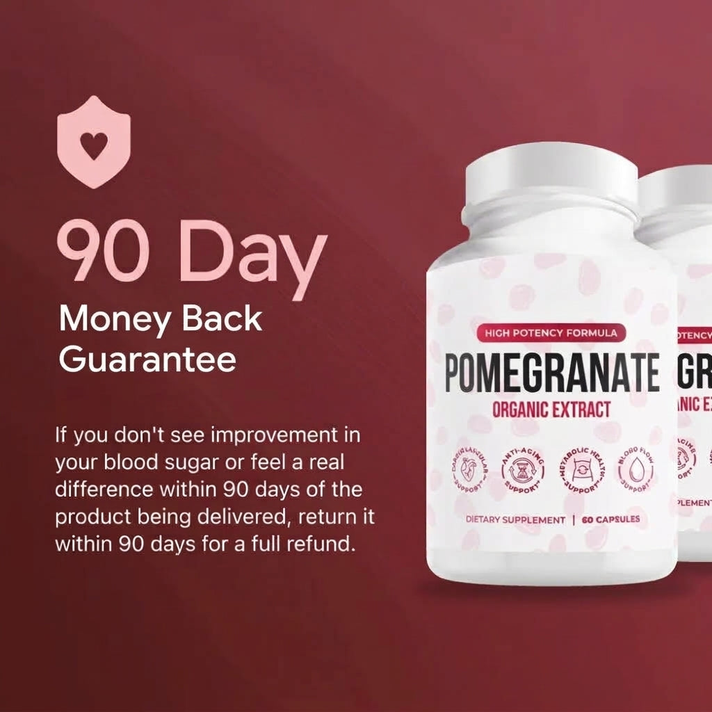 Organic Pomegranate Extract Capsules