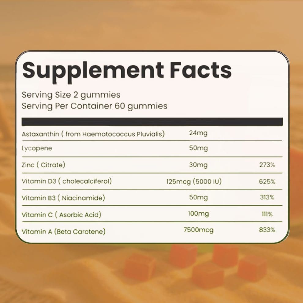 Riveton Daily Tanning Gummies