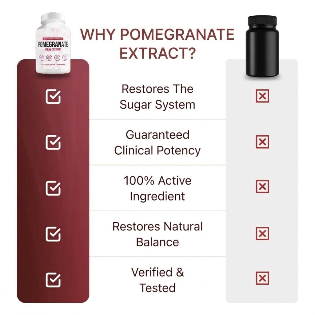 Organic Pomegranate Extract Capsules